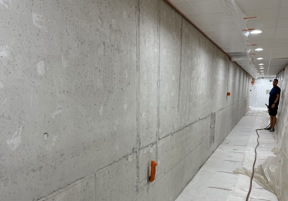 Travaux de carrelage